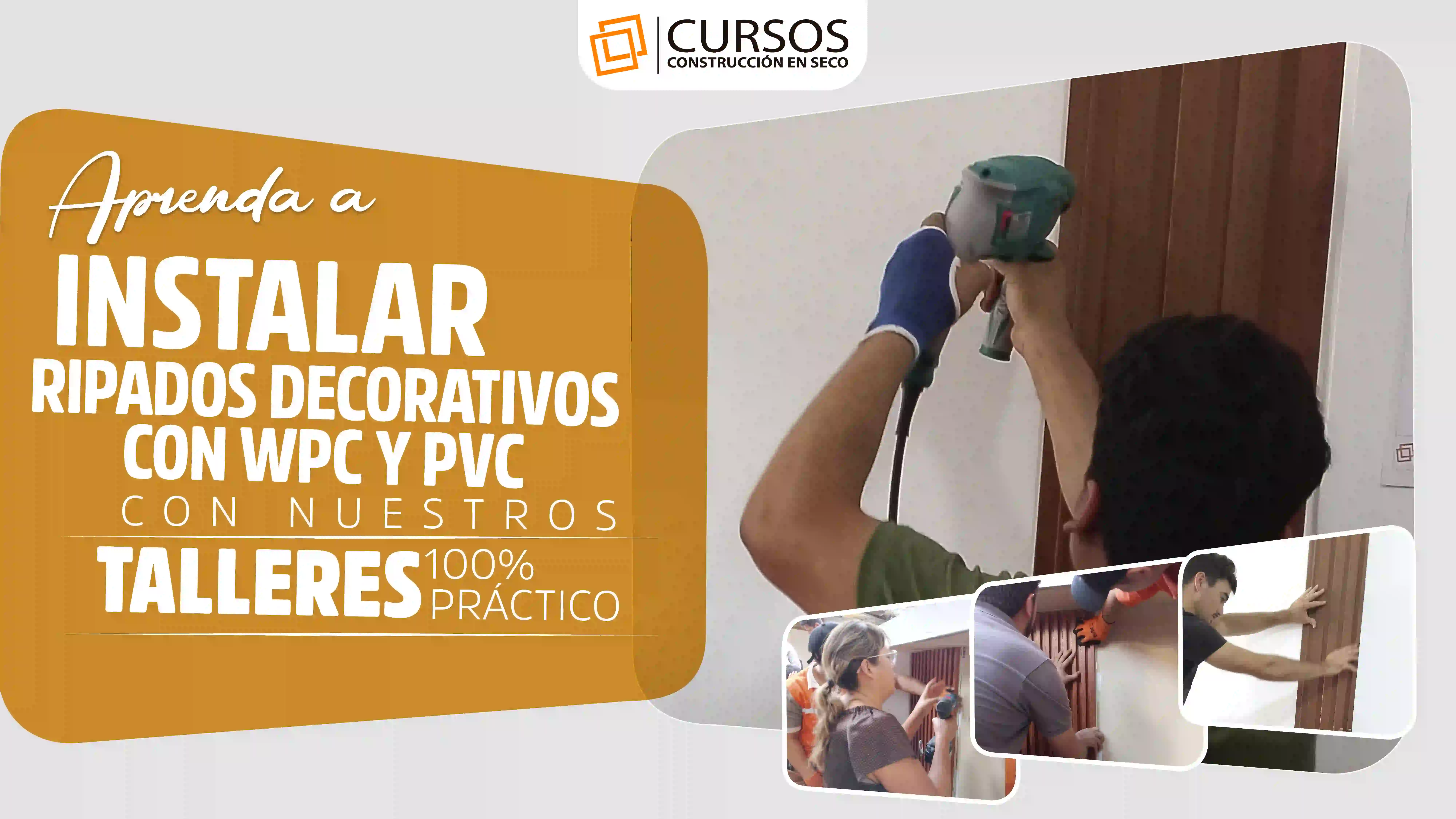 Curso de instalación de Ripados Decorativos