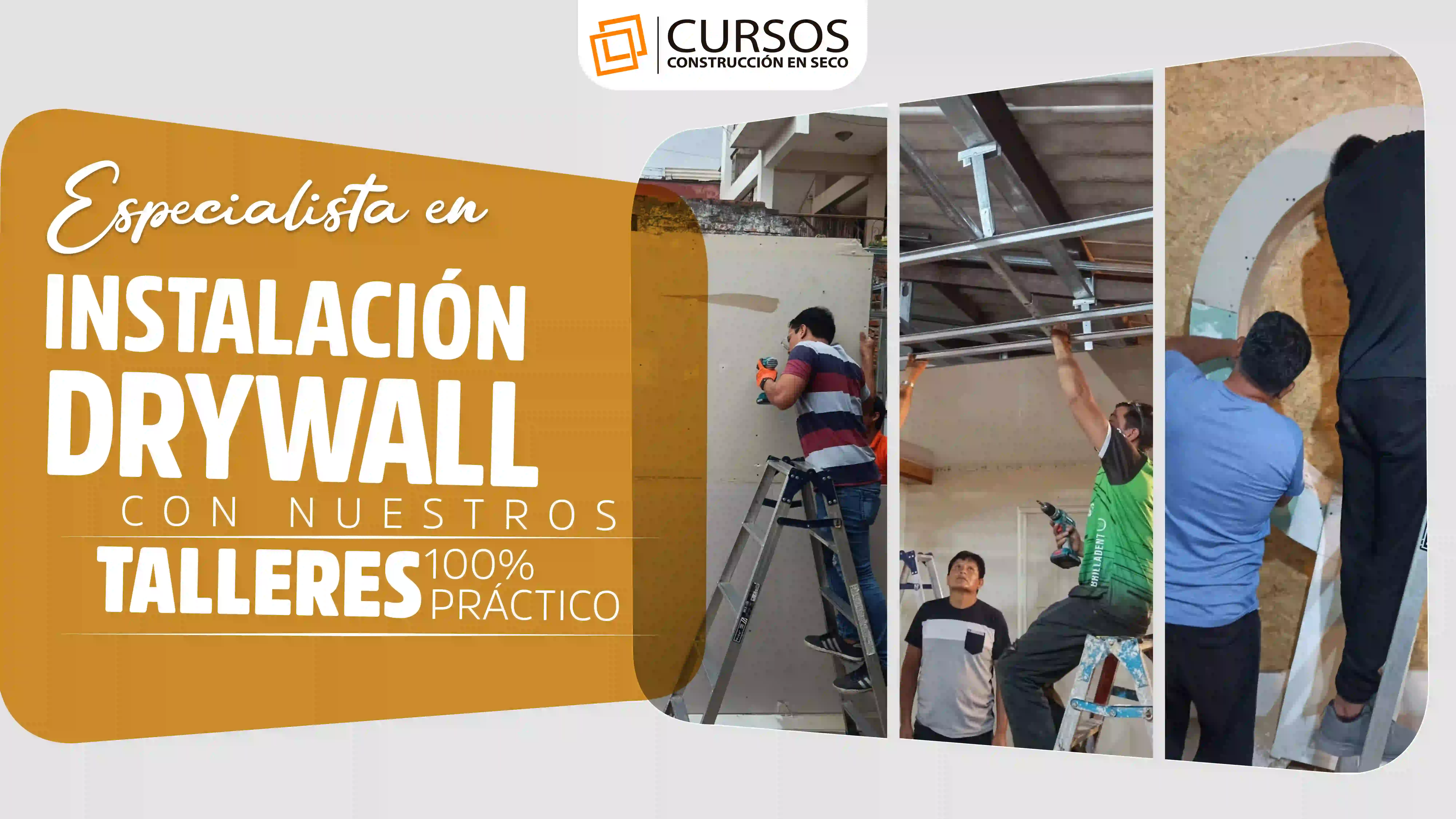 Curso de instalación de drywall