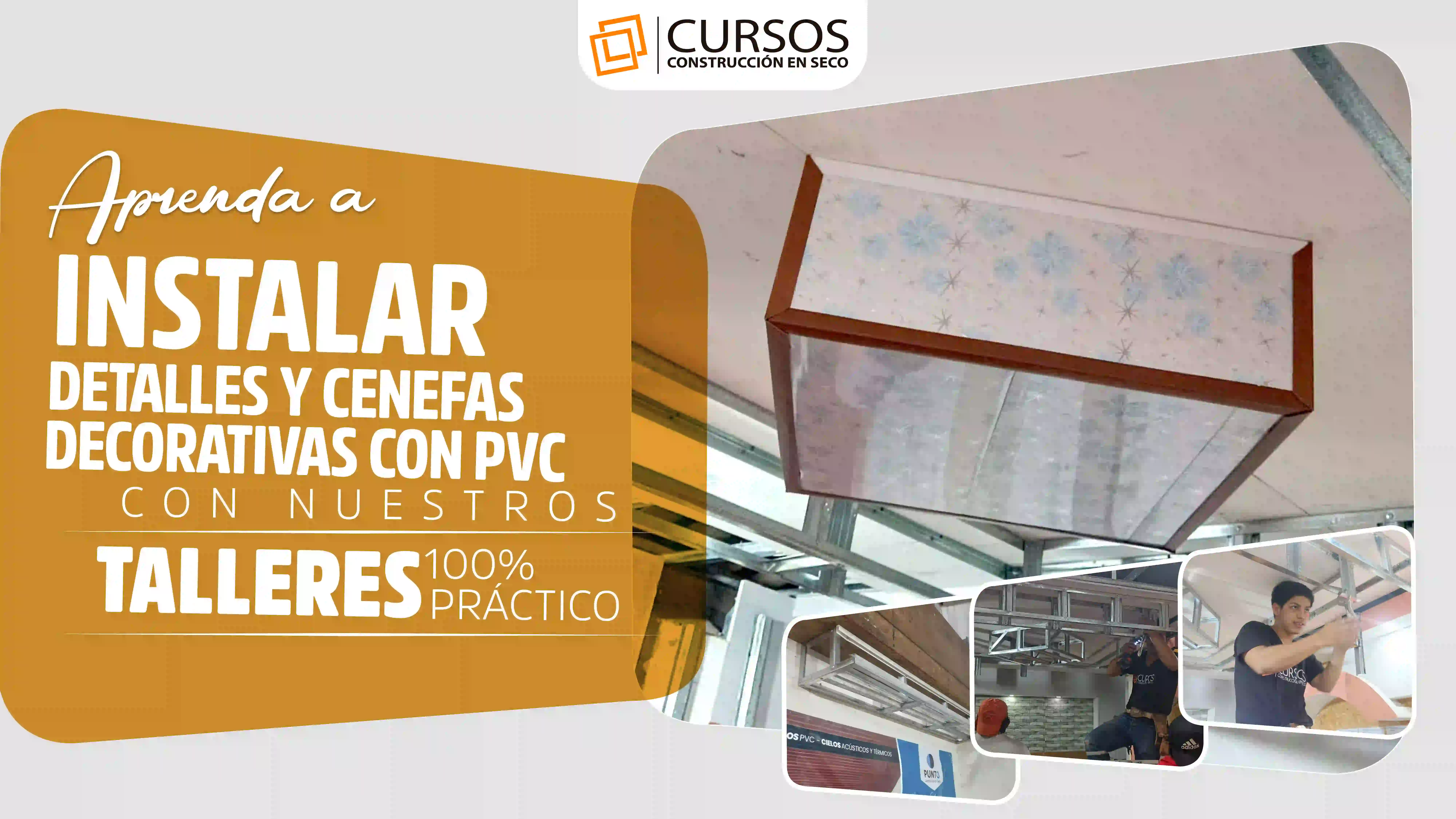 Taller práctico de Cenefas Decorativas con PVC